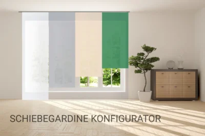 Schiebegardinen Konfigurator