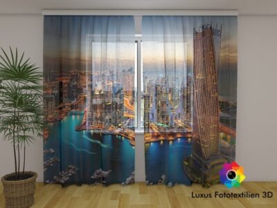 Fotogardine Dubai Sky Scrapers