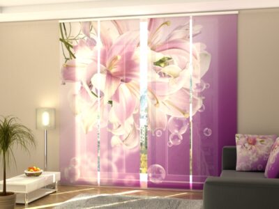 Schiebegardine 4 tlg. Aphrodite_s Lilies