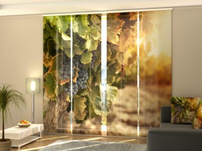 Schiebegardine 4 tlg. Autumn Grapes