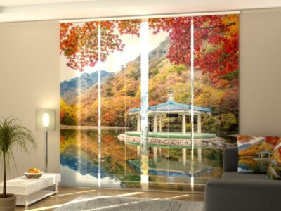 Schiebegardine 4 tlg. Autumn in South Korea