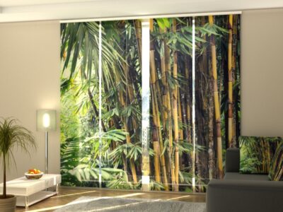 Schiebegardine 4 tlg. Bamboo Jungles of the Philippines