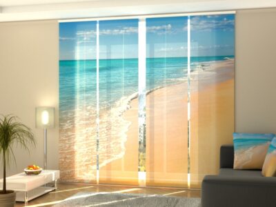 Schiebegardine 4 tlg. Beach on Canary islands