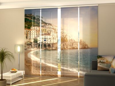 Schiebegardine 4 tlg. Beautiful Amalfi Coast