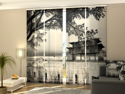 Schiebegardine 4 tlg. Chinese Landscape