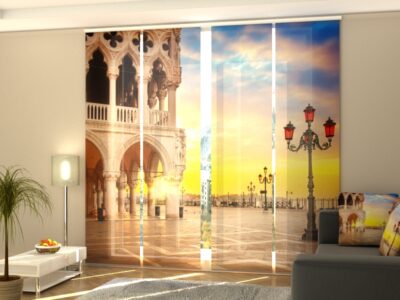 Schiebegardine 4 tlg. Evening in Venice