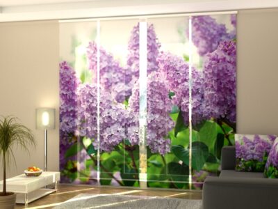 Schiebegardine 4 tlg. Garden Lilac
