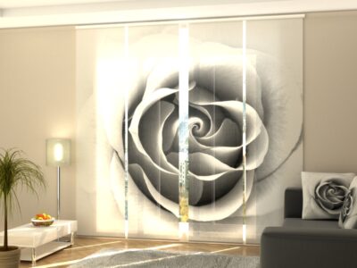 Schiebegardine 4 tlg. Gray Rose