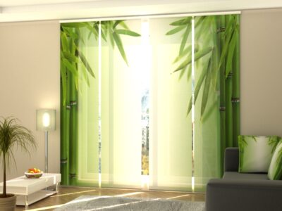 Schiebegardine 4 tlg. Green Bamboo 2