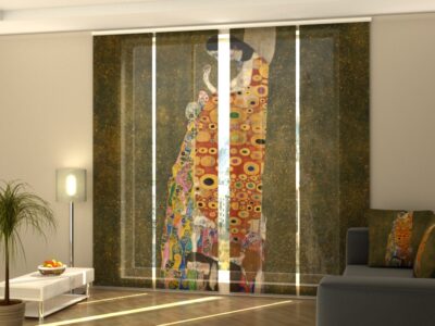 Schiebegardine 4 tlg. Gustav Klimt Hope II