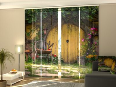Schiebegardine 4 tlg. Hobbit House