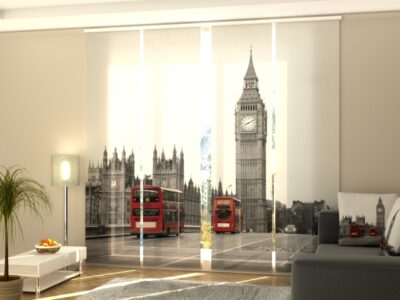 Schiebegardine 4 tlg. Just London