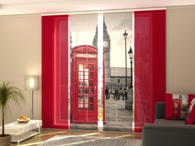 Schiebegardine 4 tlg. London 2