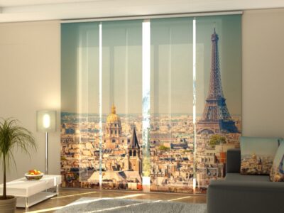 Schiebegardine 4 tlg. Morning in Paris
