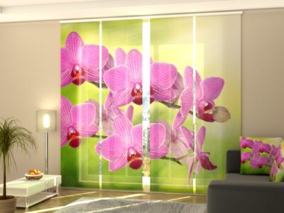 Schiebegardine 4 tlg. Orchid Romantic