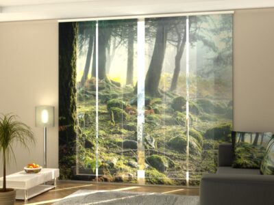 Schiebegardine 4 tlg. Rainforest at Sunrise