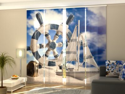 Schiebegardine 4 tlg. Sea Mood
