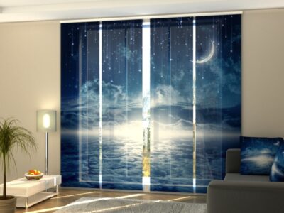 Schiebegardine 4 tlg. Starry Night