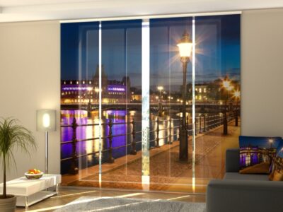 Schiebegardine 4 tlg. Stockholm Seafront