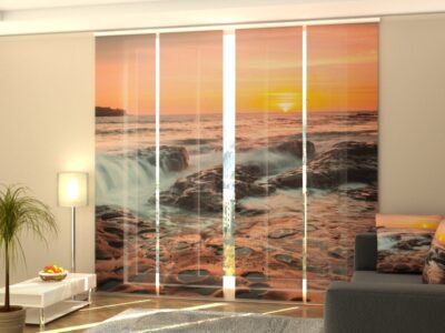 Schiebegardine 4 tlg. Summer Sunrise in Australia