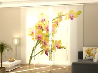Schiebegardine 4 tlg. Sunny Orchid 2