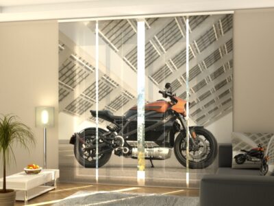 Schiebegardine 4 tlg. Superbike Harley Davidson