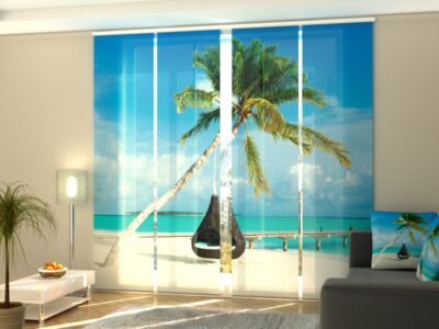 Schiebegardine 4 tlg. Swing-Daybed at Maldives Beach