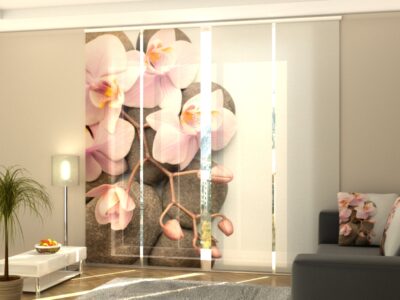 Schiebegardine 4 tlg. Vienna orchid 2