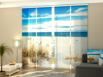 Schiebegardine 4 tlg. White Coast