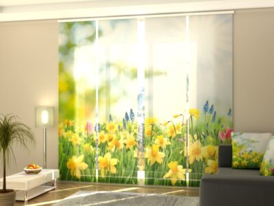 Schiebegardine 1-10 Tlg. Yellow Daffodils