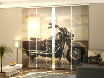 Schiebegardine 4 tlg. Your Bike Harley-Davidson