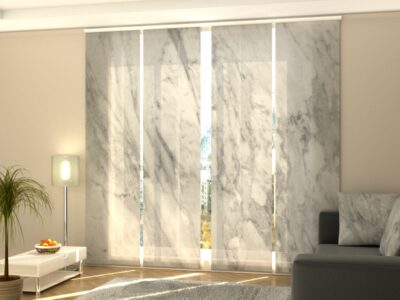 Schiebegardine 4 tlg. Marble