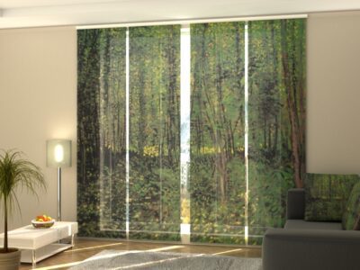 Schiebegardine 4 tlg. Vincent van Gogh Trees and Undergrowth