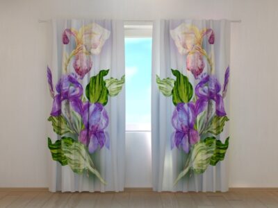 Fotovorhang Airy Irises