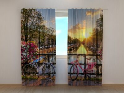 Fotovorhang Beautiful-sunrise-over-Amsterdam