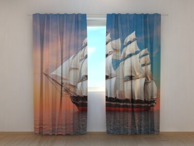 Fotovorhang Big Sailing-ship