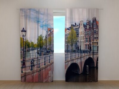 Fotovorhang Bridge-in-Amsterdam