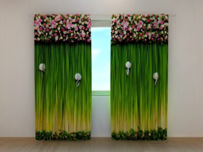 Fotovorhang Flower Lambrequins Harmony