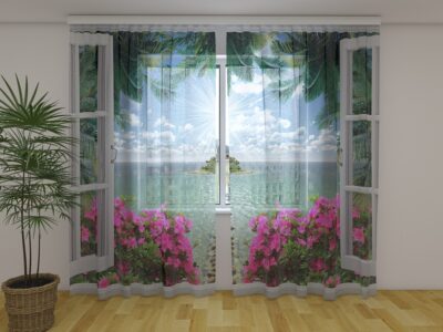 Fotogardine Open Window
