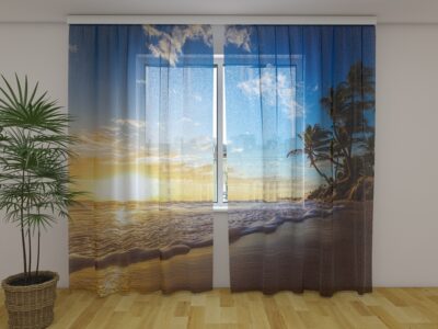 Fotogardine Paradise Sunrise