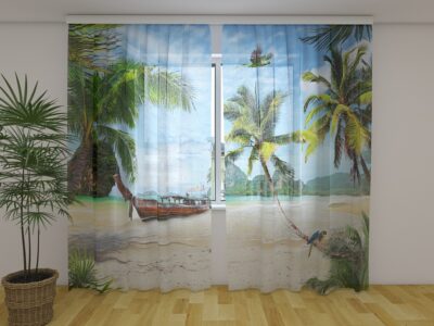 Fotogardine Pirates Island