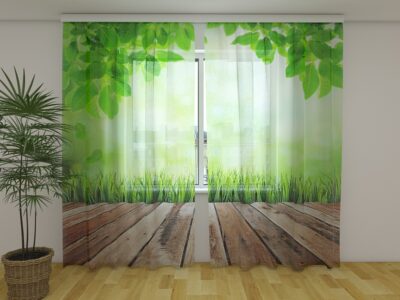 Fotogardine Wooden Walkway to Nature