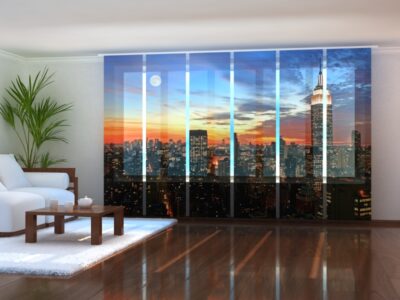 Schiebegardine (Flächenvorhang) 6 tlg. Sunrise in New York