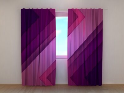 Fotovorhang Purple lines